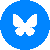 The Bluesky Logo